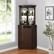 Wayfair corner bar deals cabinet